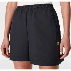 Women’s SWEATY BETTY Summit Water Resistant Hiking Shorts Black Size NWT Small